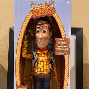 Disney Toy Story Pull String Woody Talking Figure